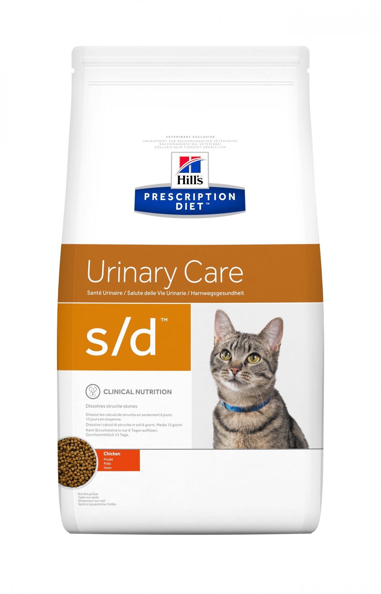 Сухой корм Hill's Prescription Diet Feline s/d Urinary Care с курицей 1.5 кг (9189) (052742918907)
Сухой корм Hill's Prescription Diet Feline s/d Urinary Care с курицей 1.5 кг (9189) (052742918907)