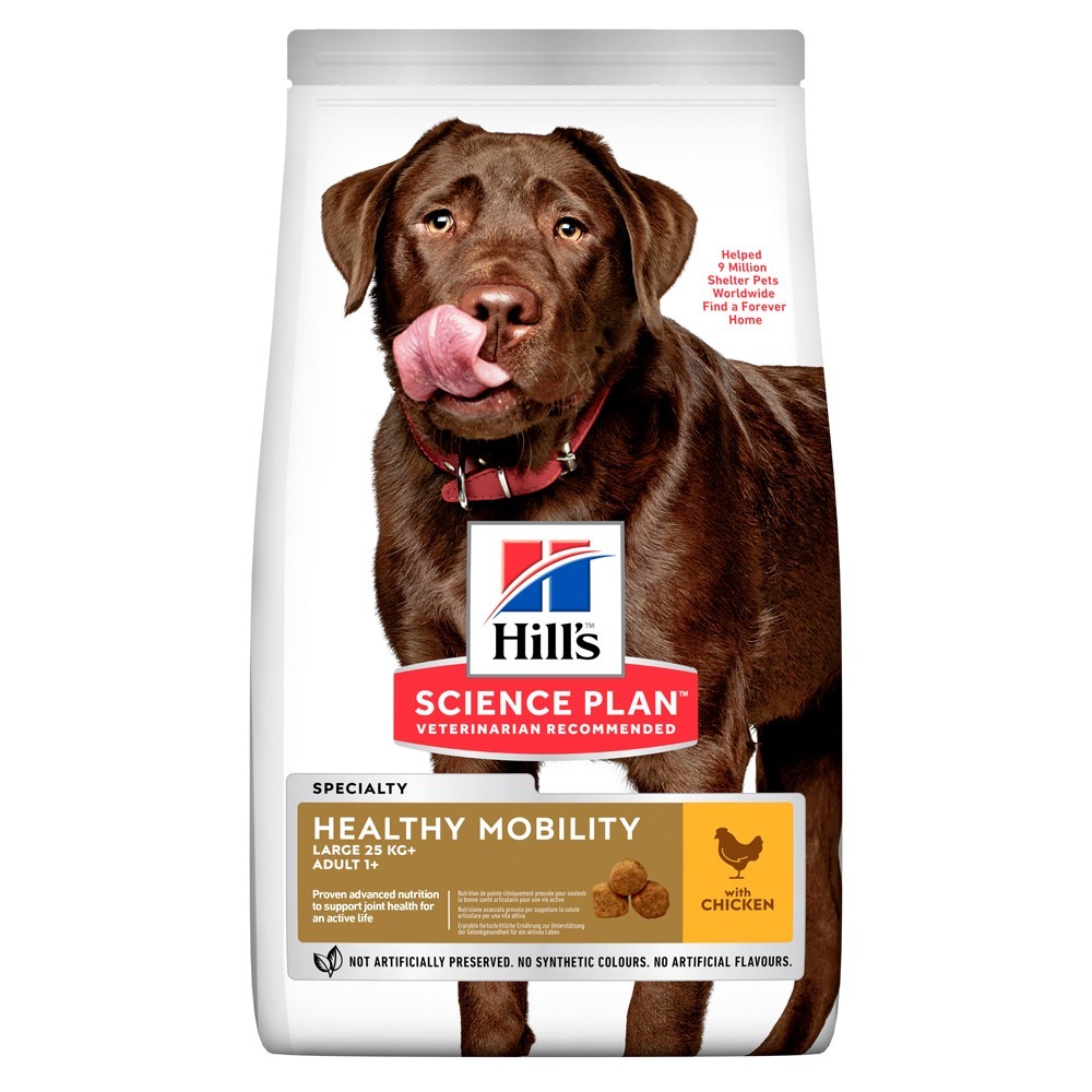 Сухой корм для собак Hill's Science Plan Adult Healthy Mobility Large Breed с курицей - 14 кг (604370) (52742026015)
Сухой корм для собак Hill's Science Plan Adult Healthy Mobility Large Breed с курицей - 14 кг (604370) (52742026015)