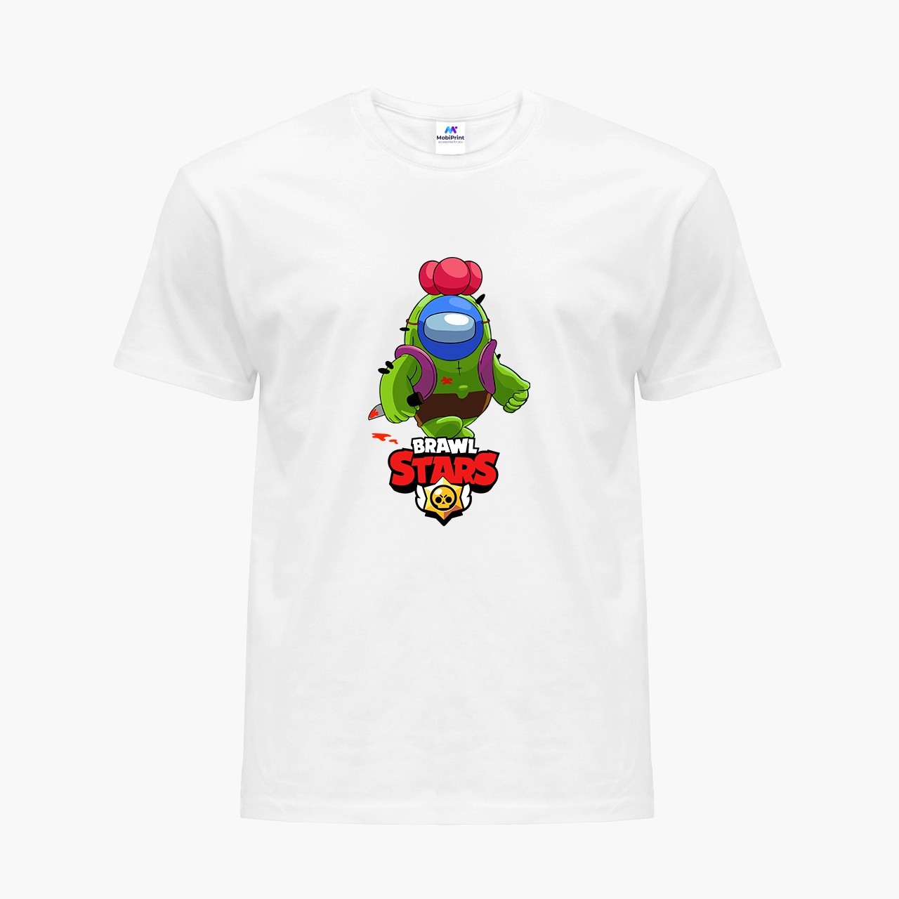 Детская футболка Амонг Ас Бравл Старс Спайк (Among Us Brawl Stars Spike) (9224-2599) 146-152 см Хлопок Белый
Детская футболка Амонг Ас Бравл Старс Спайк (Among Us Brawl Stars Spike) (9224-2599) 146-152 см Хлопок Белый
