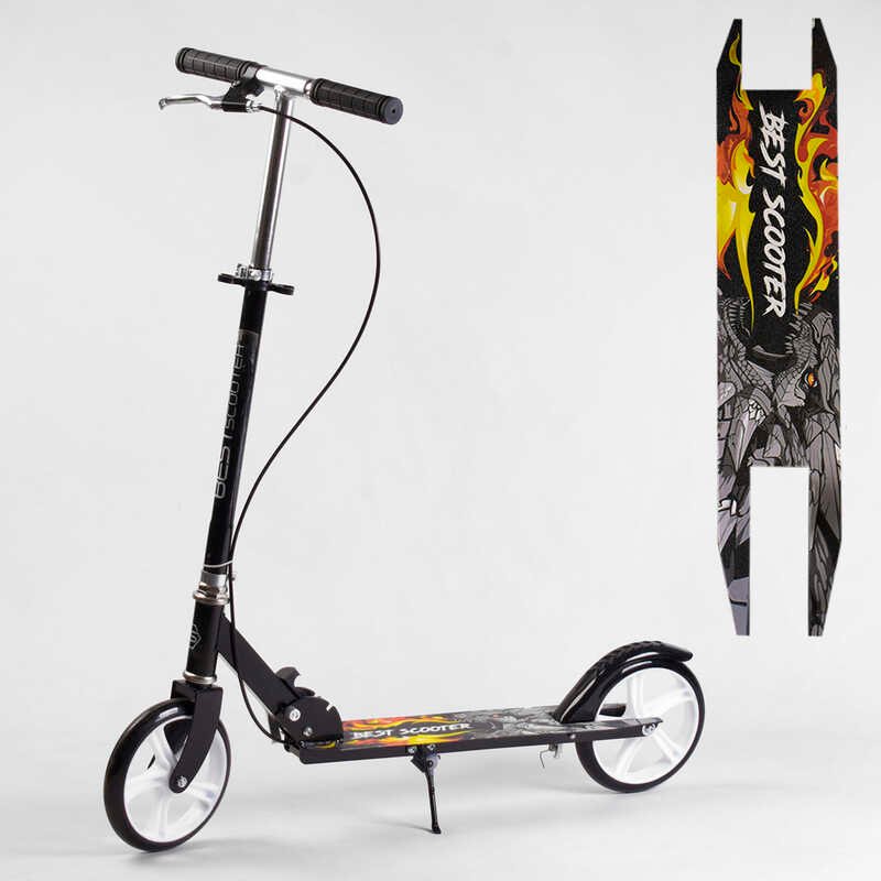 Детский самокат двухколесный 49494 "Best Scooter" с ручным тормозом, колеса PU, d=20см, грипсы резиновые, длина доски 52см, ширина деки 10см
Детский самокат двухколесный 49494 "Best Scooter" с ручным тормозом, колеса PU, d=20см, грипсы резиновые, длина доски 52см, ширина деки 10см