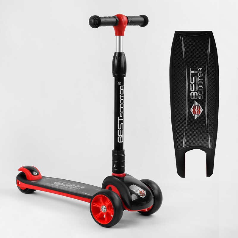Детский самокат трехколесный от 2,5 - 3 лет 44116 Best Scooter красный, складной алюминиевый руль, 3 колеса PU со светом, d переднего 120х40мм, d заднего 80х24мм
Детский самокат трехколесный от 2,5 - 3 лет 44116 Best Scooter красный, складной алюминиевый руль, 3 колеса PU со светом, d переднего 120х40мм, d заднего 80х24мм