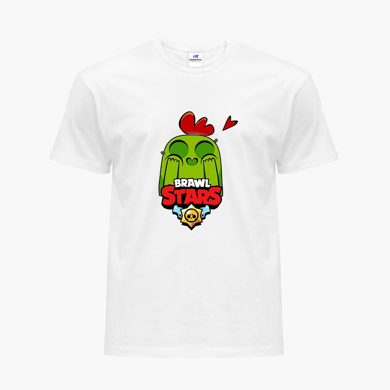 Детская футболка Бравл Старс Спайк (Brawl Stars Spike) (9224-1010) 146-152 см Хлопок Белый
Детская футболка Бравл Старс Спайк (Brawl Stars Spike) (9224-1010) 146-152 см Хлопок Белый
