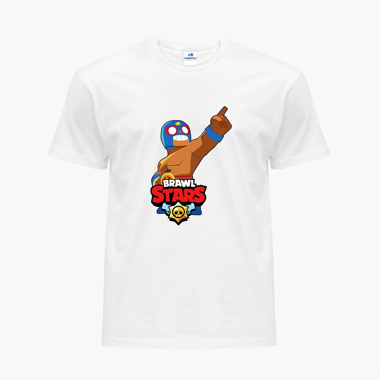 Детская футболка Бравл Старс Эль Примо (Brawl Stars El Primo) (9224-1011) 134-140 см Хлопок Белый
Детская футболка Бравл Старс Эль Примо (Brawl Stars El Primo) (9224-1011) 134-140 см Хлопок Белый