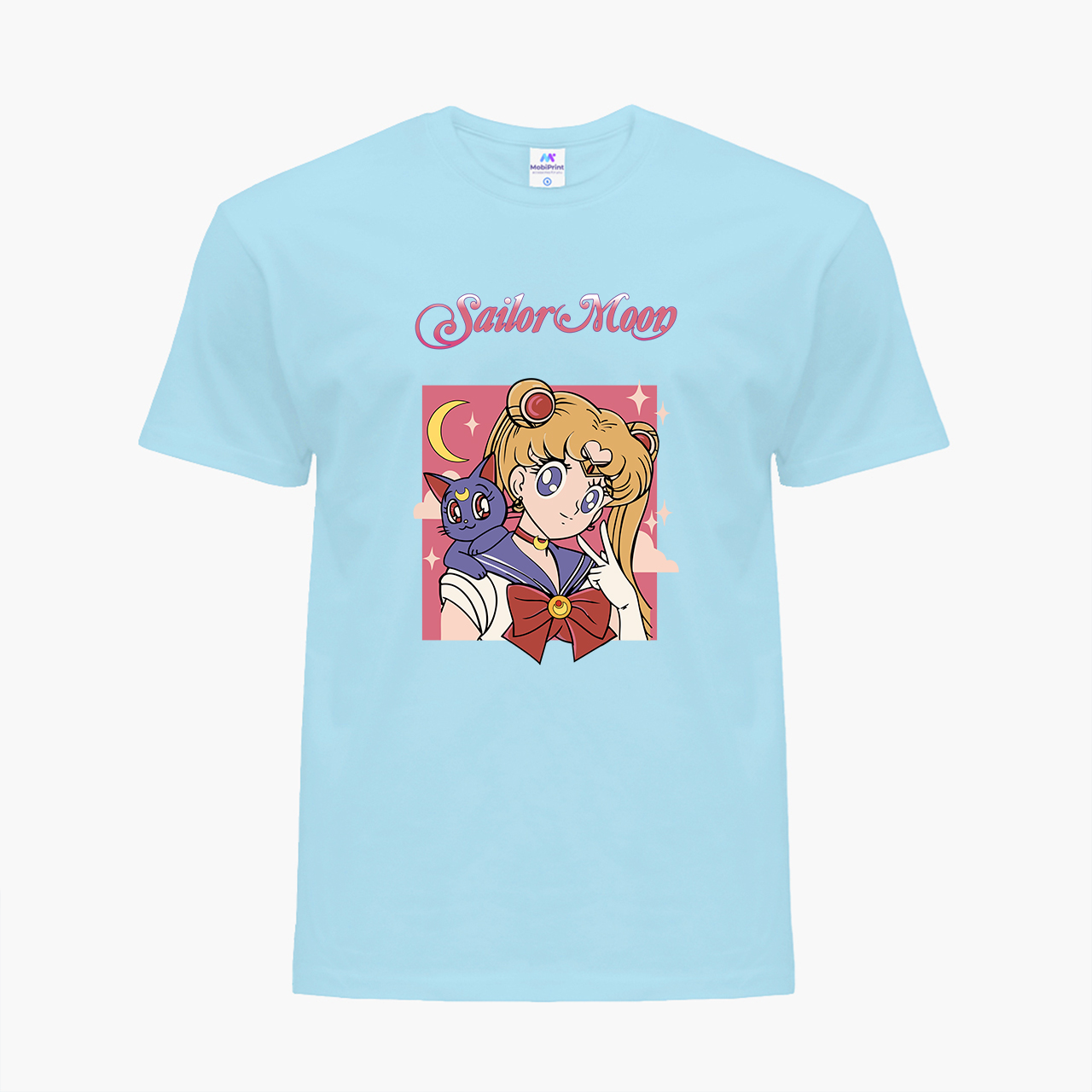 Детская футболка для девочек Сейлор Мун (Sailor Moon) (25186-2659-34) 134-140 см Хлопок Голубой
Детская футболка для девочек Сейлор Мун (Sailor Moon) (25186-2659-34) 134-140 см Хлопок Голубой