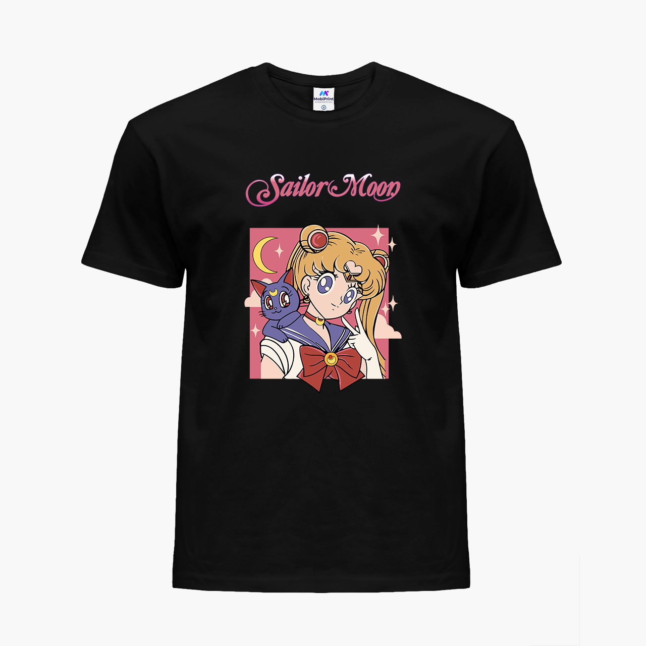 Детская футболка для девочек Сейлор Мун (Sailor Moon) (25186-2659-8) 104-110 см Хлопок Черный
Детская футболка для девочек Сейлор Мун (Sailor Moon) (25186-2659-8) 104-110 см Хлопок Черный