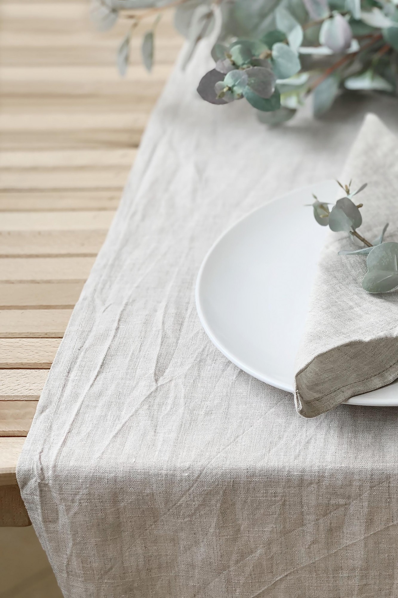 Скатерть-дорожка Раннер из льняной ткани TouchableLinen 1 шт 40*300 см Натуральный
Скатерть-дорожка Раннер из льняной ткани TouchableLinen 1 шт 40*300 см Натуральный