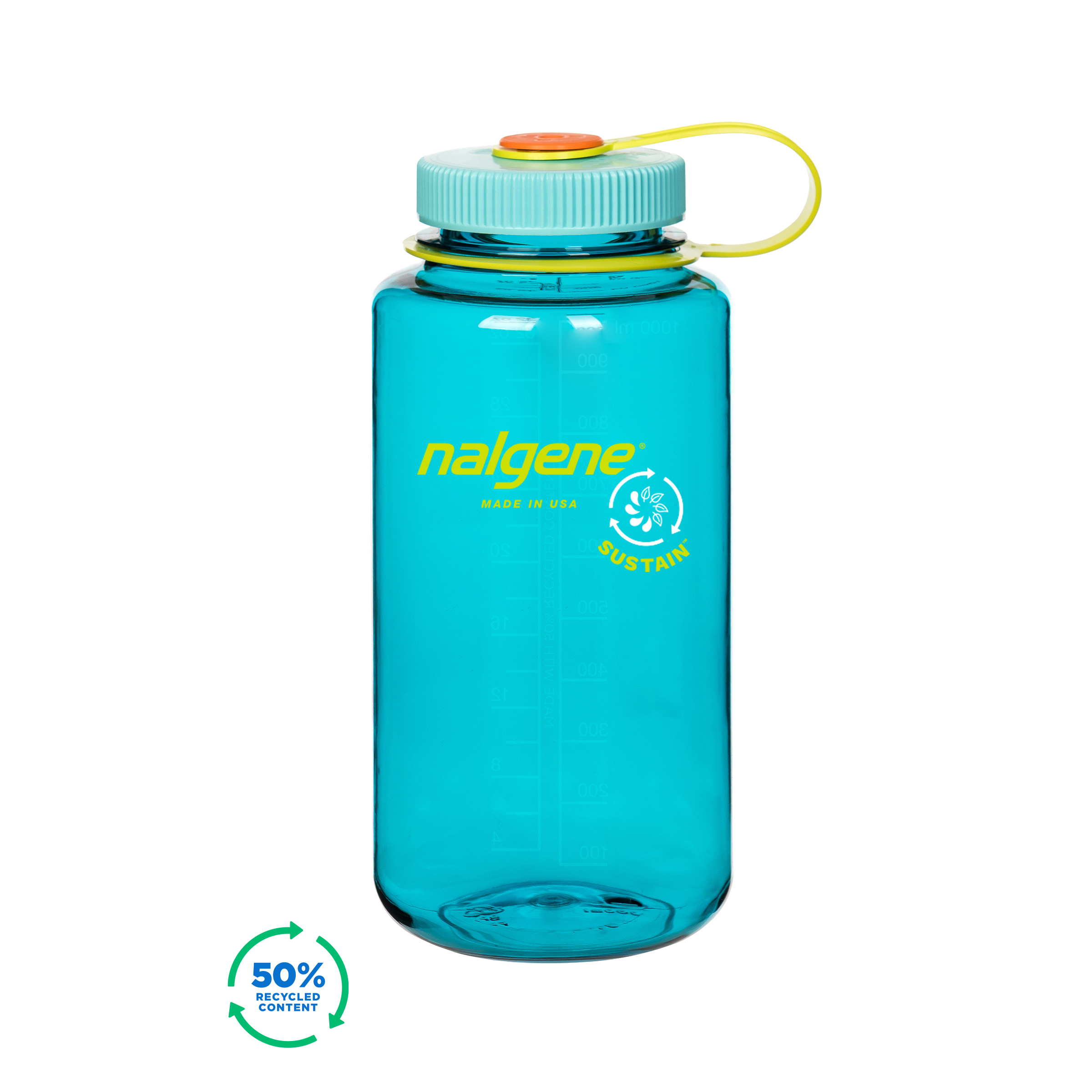 Бутылка для воды Nalgene Wide Mouth Sustain Water Bottle 0.95L Cerulean 950 мл (NLG 2020-0432)
Бутылка для воды Nalgene Wide Mouth Sustain Water Bottle 0.95L Cerulean 950 мл (NLG 2020-0432)