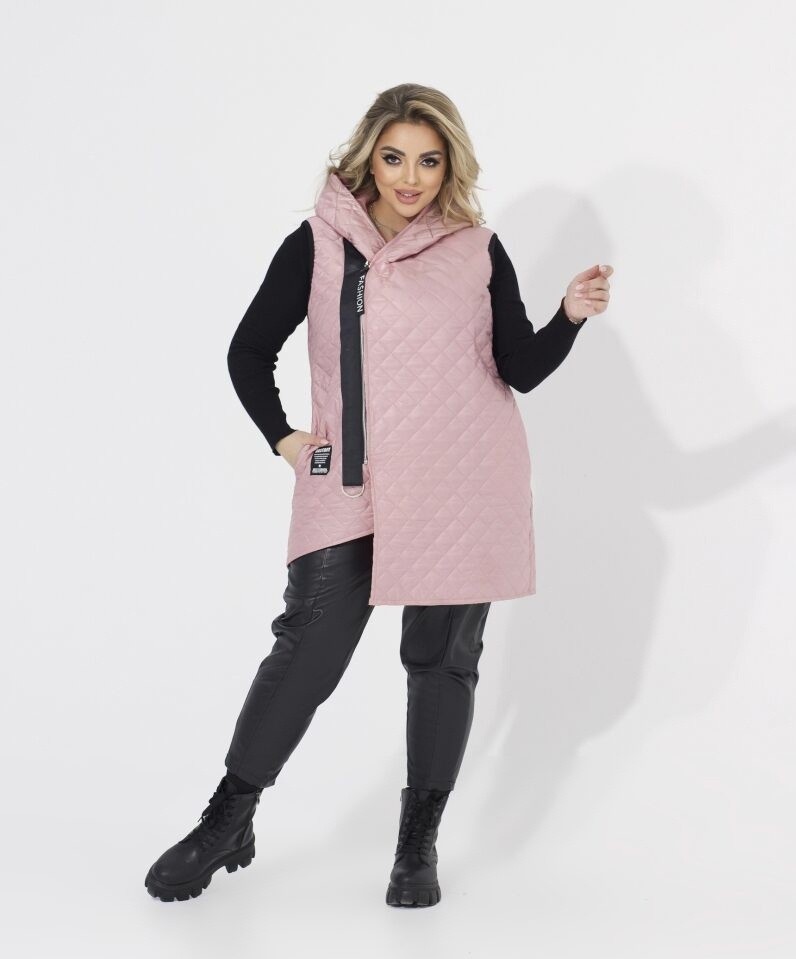 Женский Жилет удлинённый Fashion АЕ-1713 Пудра р.- 015382, Женский Жилет удлинённый Fashion АЕ-1713 Пудра р.52-54 015382
Женский Жилет удлинённый Fashion АЕ-1713 Пудра р.- 015382, Женский Жилет удлинённый Fashion АЕ-1713 Пудра р.52-54 015382