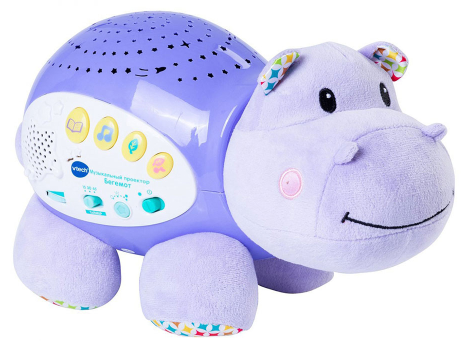 Музыкальная интерактивная игрушка VTech Бегемот с проектором звездного неба 2 в 1 озвуч. рус. язык (80-180926)
Музыкальная интерактивная игрушка VTech Бегемот с проектором звездного неба 2 в 1 озвуч. рус. язык (80-180926)