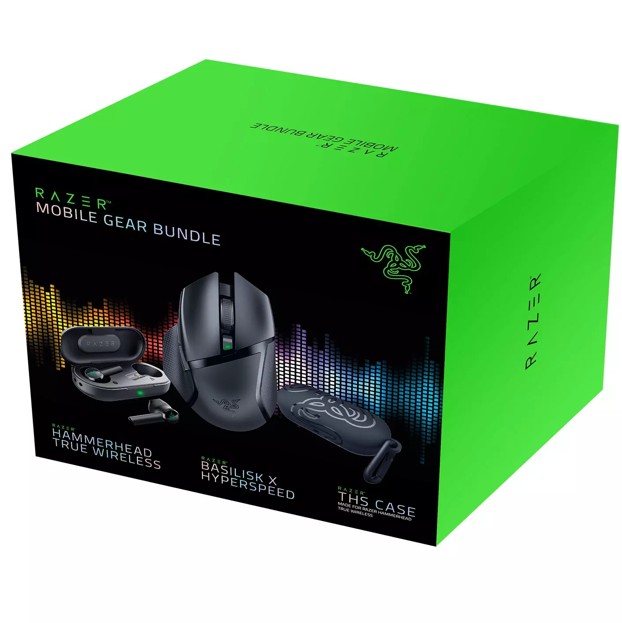 Оригинальный беспроводной игровой набор комплект Razer Mobile Gear Bundle наушники чехол мышь
Оригинальный беспроводной игровой набор комплект Razer Mobile Gear Bundle наушники чехол мышь