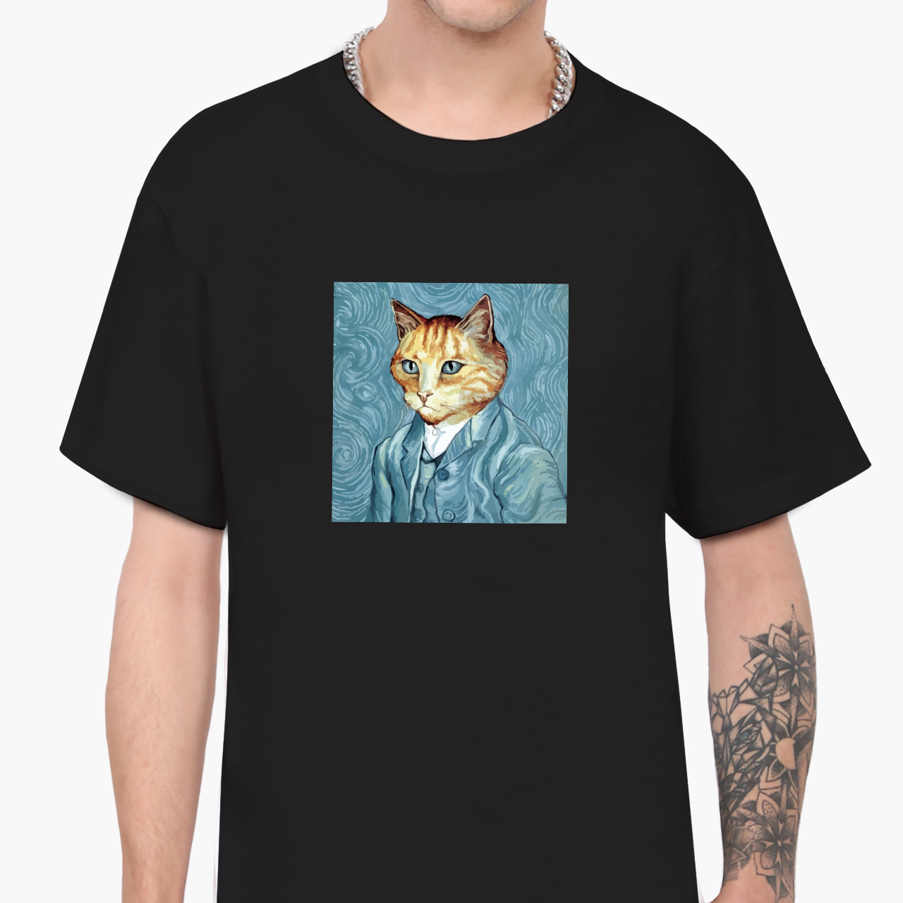 Футболка мужская Винсент Ван Гог Кот (Vincent van Gogh Cat) (9223-2959-5) XXL Черная
Футболка мужская Винсент Ван Гог Кот (Vincent van Gogh Cat) (9223-2959-5) XXL Черная