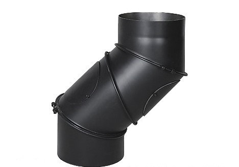 Регулируемое колено для дымохода с ревизией DARCO 160 из стали черное (4 элемента).
Регулируемое колено для дымохода с ревизией DARCO 160 из стали черное (4 элемента).