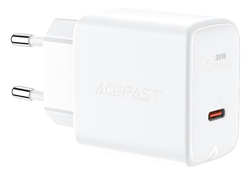 Зарядное устройство (зарядка) для телефона ACEFAST A21 GaN 1 х Type-C 3 А Белый
Зарядное устройство (зарядка) для телефона ACEFAST A21 GaN 1 х Type-C 3 А Белый