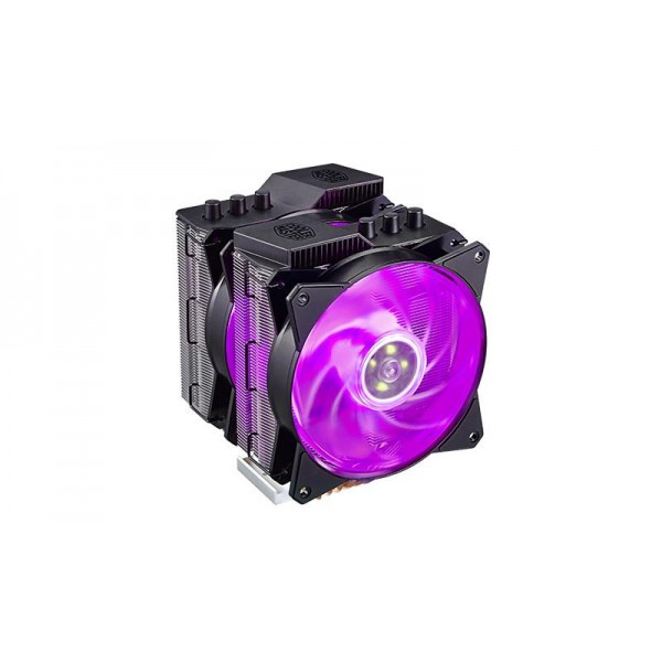 Кулер процессорный CoolerMaster MasterAir MA620P (MAP-D6PN-218PC-R1), Intel: 2066/2011-3/2011/1151/1150/1155/1156/1366/775, AMD: AM4/AM3+/AM3/AM2+/AM2/FM2+/FM2/FM1, 120x120x25мм, 4-pin
Кулер процессорный CoolerMaster MasterAir MA620P (MAP-D6PN-218PC-R1), Intel: 2066/2011-3/2011/1151/1150/1155/1156/1366/775, AMD: AM4/AM3+/AM3/AM2+/AM2/FM2+/FM2/FM1, 120x120x25мм, 4-pin