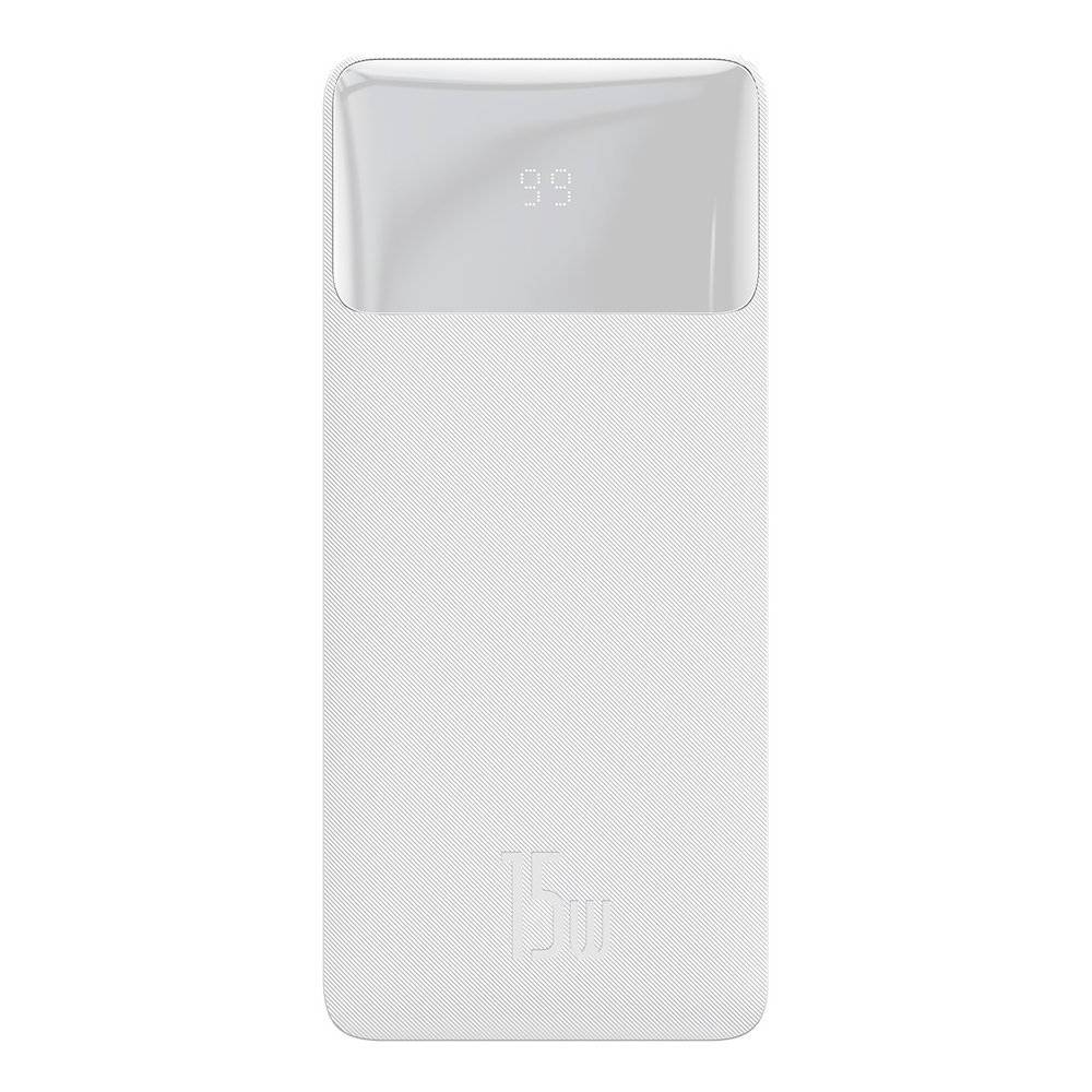 Универсальная мобильная батарея Baseus Bipow Digital Display 15W 10000mAh White (PPDML-I02)_
Универсальная мобильная батарея Baseus Bipow Digital Display 15W 10000mAh White (PPDML-I02)_