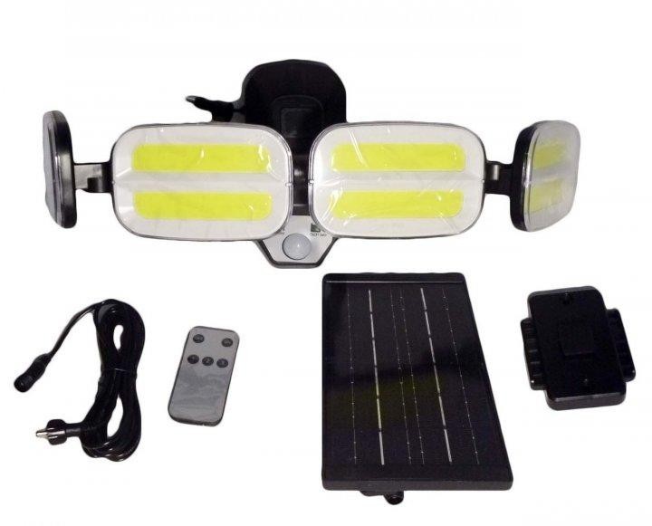 Уличный фонарь - прожектор solar light KXK 601/ 7860/ 240 COB на солнечной батарее с датчиком движения умный фонарь с пультом управления
Уличный фонарь - прожектор solar light KXK 601/ 7860/ 240 COB на солнечной батарее с датчиком движения умный фонарь с пультом управления