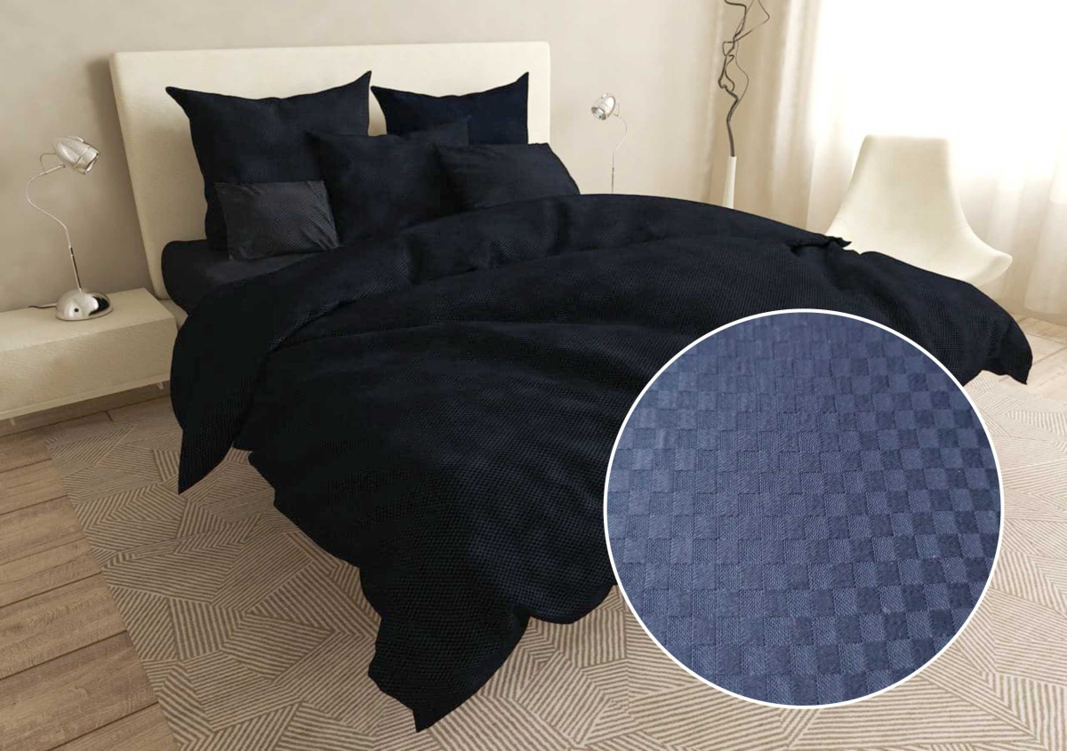 Комплект постельного белья SoftLine евро страйп сатин Премиум Dark blue 220x240 (KPB-SL-Dblue)
Комплект постельного белья SoftLine евро страйп сатин Премиум Dark blue 220x240 (KPB-SL-Dblue)