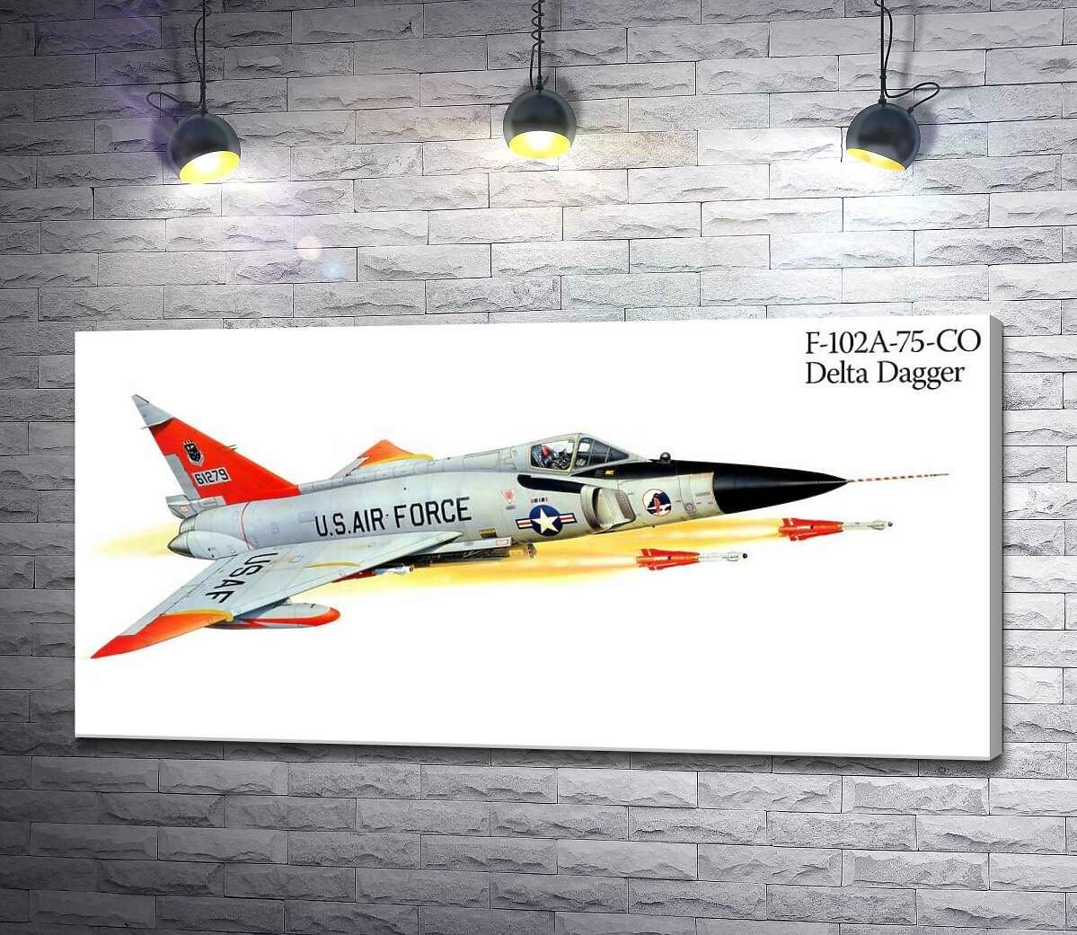 Картина ArtPoster Convair F-102 Delta Dagger – самолет-истребитель американского производства 130x65 см Модуль №1
Картина ArtPoster Convair F-102 Delta Dagger – самолет-истребитель американского производства 130x65 см Модуль №1
