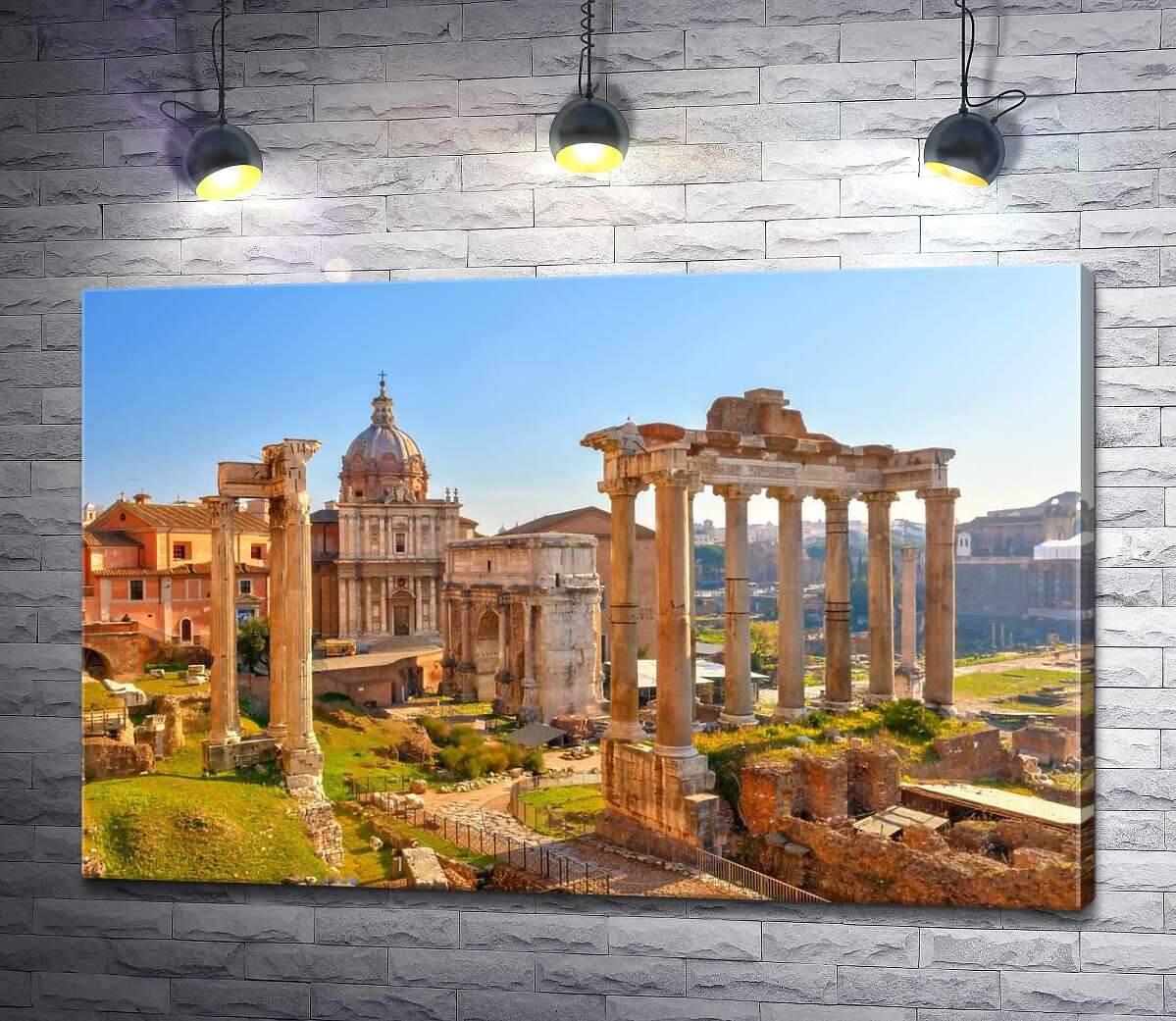 Картина ArtPoster Гарндиозность руин Римского форума (Forum Romanum) 130x85 см Модуль №1
Картина ArtPoster Гарндиозность руин Римского форума (Forum Romanum) 130x85 см Модуль №1