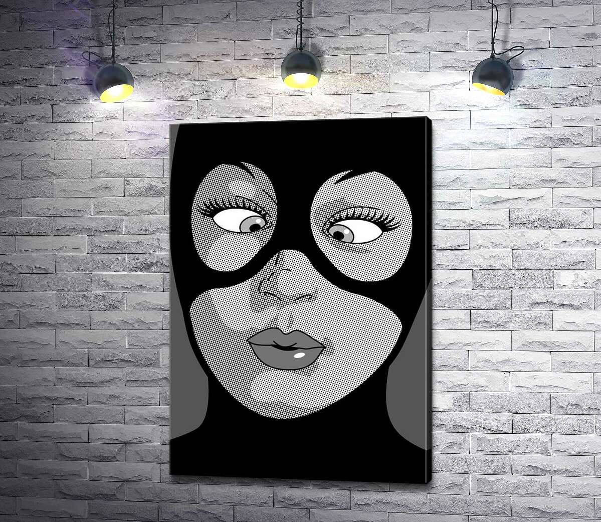 Картина ArtPoster Женщина-кошка (Cat woman) весело кривляется 100x145 см Модуль №1
Картина ArtPoster Женщина-кошка (Cat woman) весело кривляется 100x145 см Модуль №1