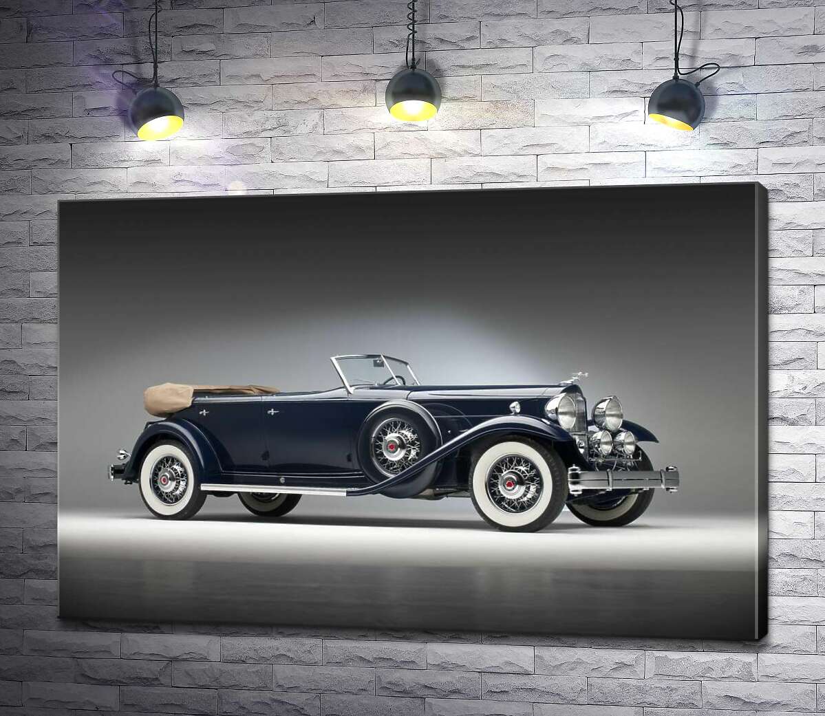 Картина ArtPoster Люксовый американский синий автомобиль Packard Twin Six 1932 100x67 см Модуль №1
Картина ArtPoster Люксовый американский синий автомобиль Packard Twin Six 1932 100x67 см Модуль №1