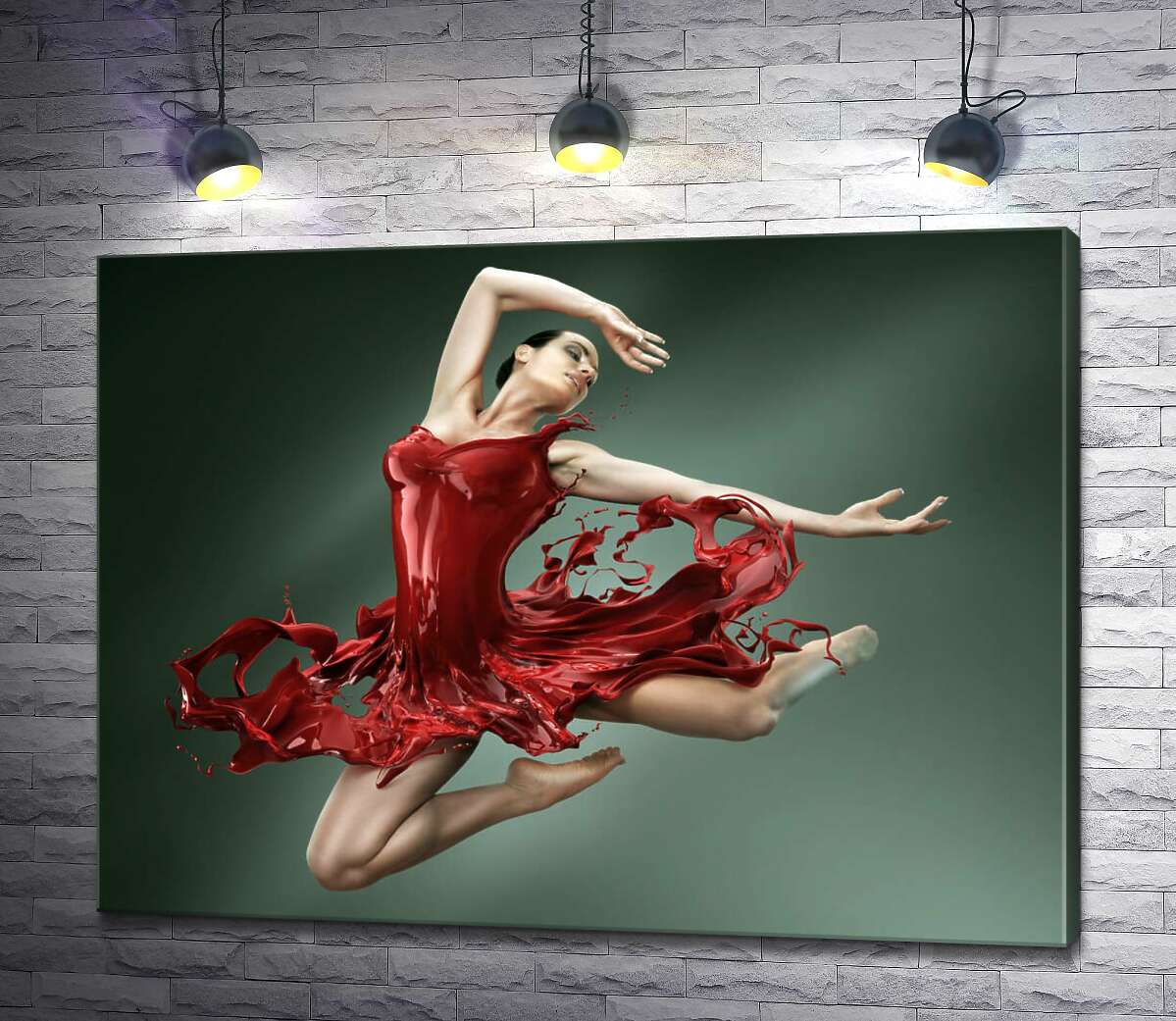 Картина ArtPoster Нежная балерина грациозно летит в сочно-красном платье 130x98 см Модуль №1
Картина ArtPoster Нежная балерина грациозно летит в сочно-красном платье 130x98 см Модуль №1