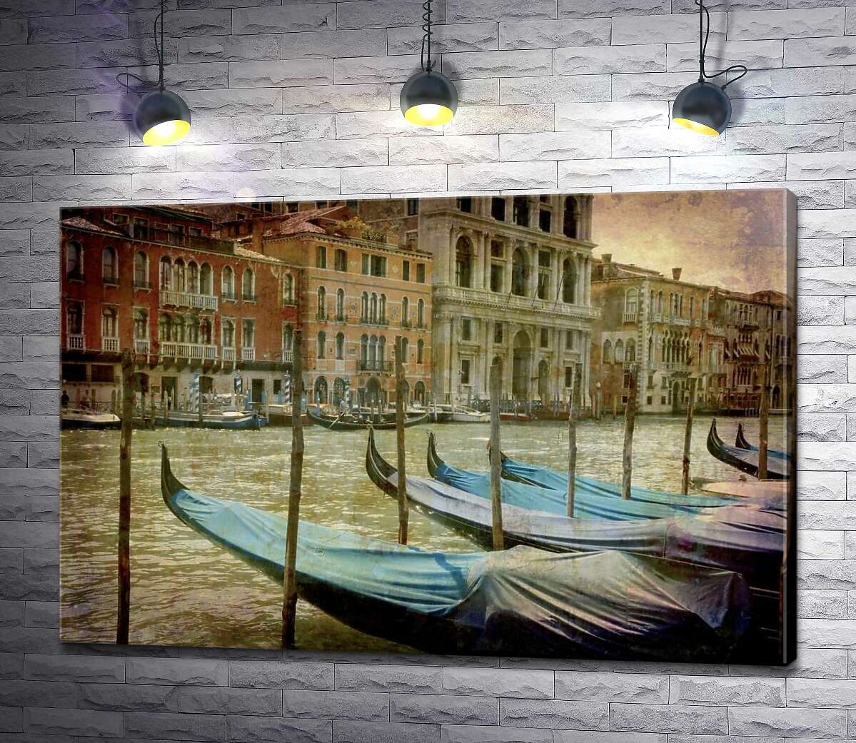 Картина ArtPoster Пристань гондол на водах венецианского канала 130x87 см Модуль №1
Картина ArtPoster Пристань гондол на водах венецианского канала 130x87 см Модуль №1