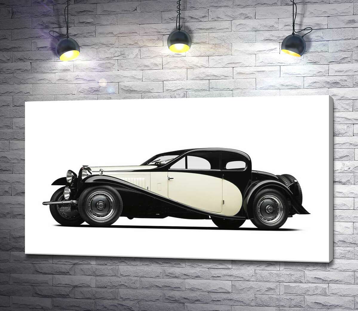 Картина ArtPoster Элегантный французский автомобиль Бугатти (Bugatti Type 46) 130x73 см Модуль №1
Картина ArtPoster Элегантный французский автомобиль Бугатти (Bugatti Type 46) 130x73 см Модуль №1