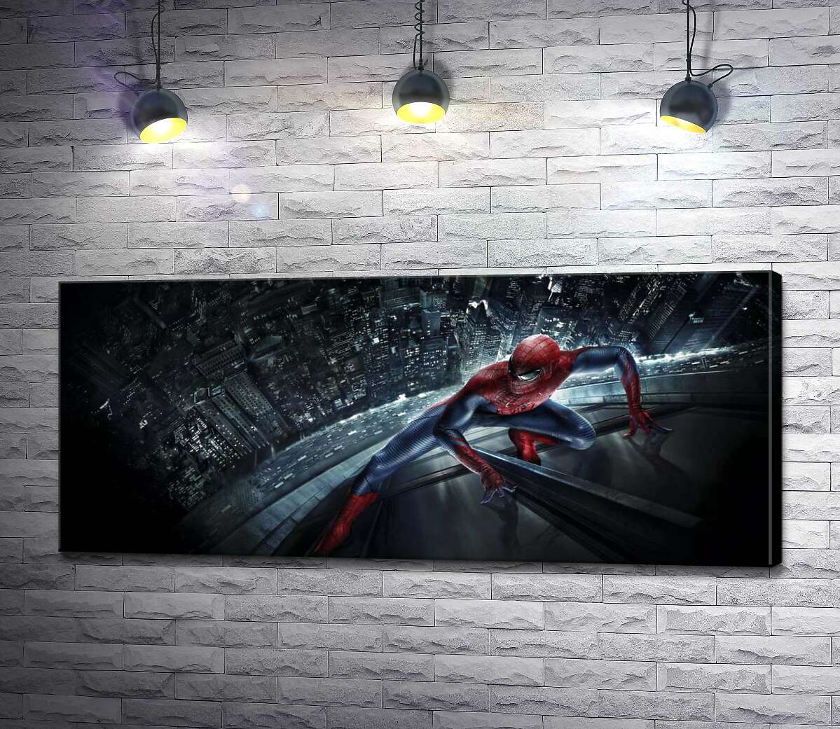 Картина ArtPoster Человек-паук (Spider-Man) на стеклянном небоскребе 130x56 см Модуль №1
Картина ArtPoster Человек-паук (Spider-Man) на стеклянном небоскребе 130x56 см Модуль №1