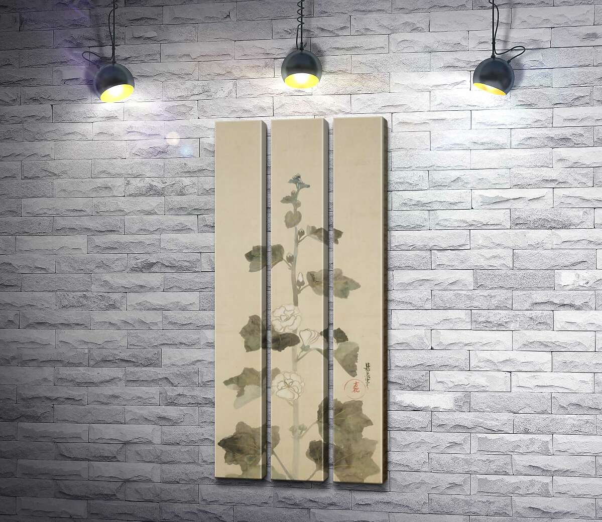 Модульная картина ArtPoster Белые мальвы (White hollyhocks) – Огата Корин (Ogata Korin) 84x205 см Модуль №11
Модульная картина ArtPoster Белые мальвы (White hollyhocks) – Огата Корин (Ogata Korin) 84x205 см Модуль №11