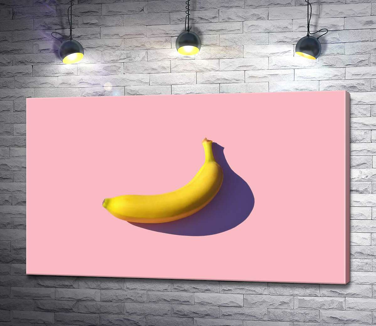 Картина ArtPoster Солнечного цвета банан бросает фиолетовую тень на розовый фон 130x80 см Модуль №1
Картина ArtPoster Солнечного цвета банан бросает фиолетовую тень на розовый фон 130x80 см Модуль №1