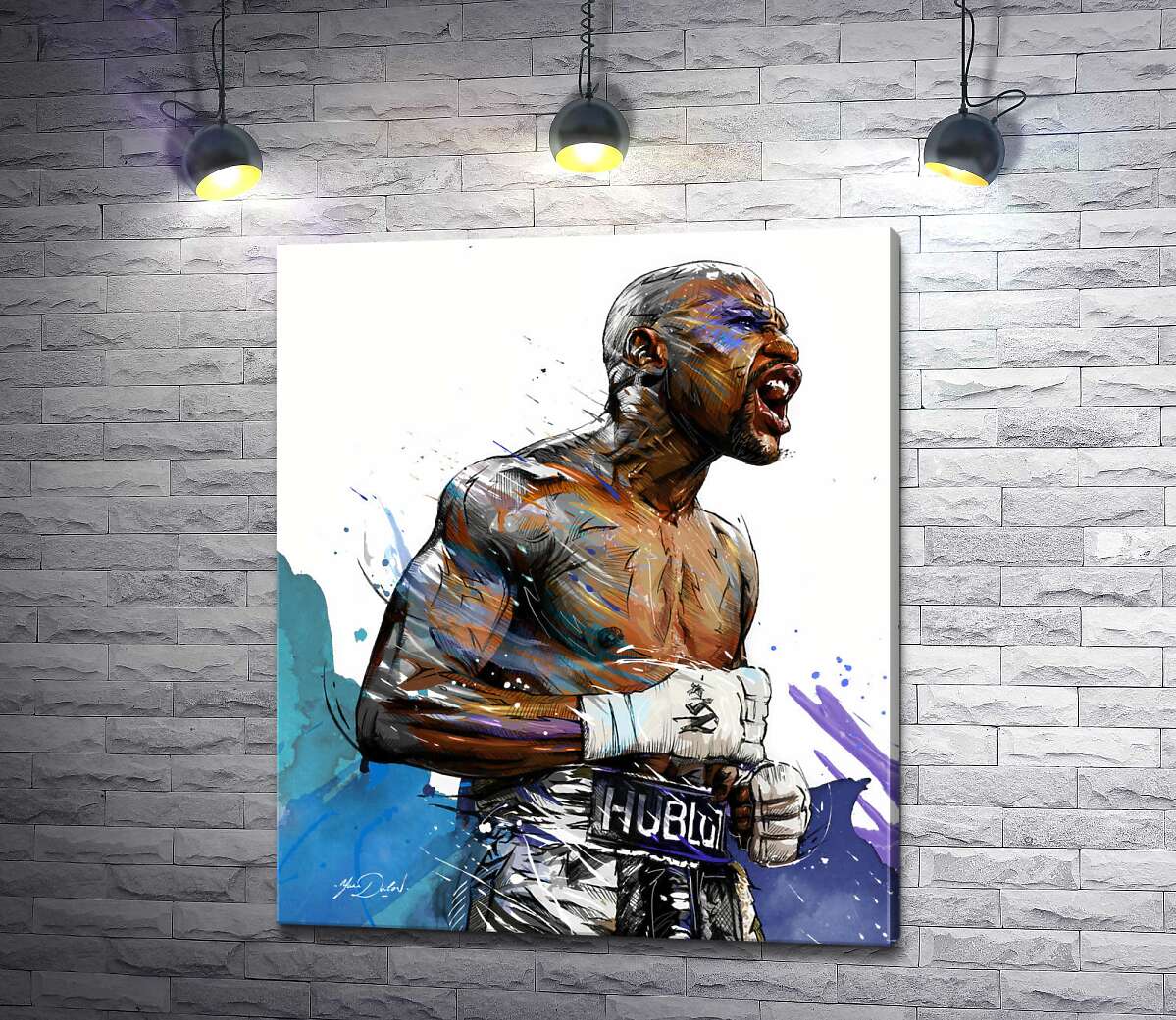 Картина ArtPoster Сильный дух победителя в боксере Флойде Мейвезере (Floyd Mayweather) 130x155 см Модуль №1
Картина ArtPoster Сильный дух победителя в боксере Флойде Мейвезере (Floyd Mayweather) 130x155 см Модуль №1