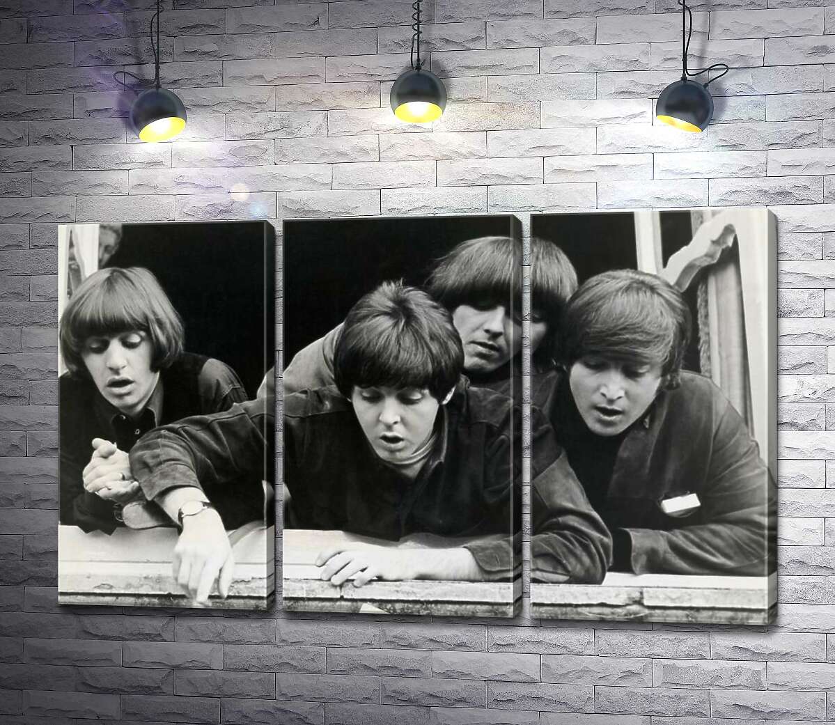 Модульная картина ArtPoster The Beatles смотрят с окна вниз на улицу 102x63 см Модуль №11
Модульная картина ArtPoster The Beatles смотрят с окна вниз на улицу 102x63 см Модуль №11