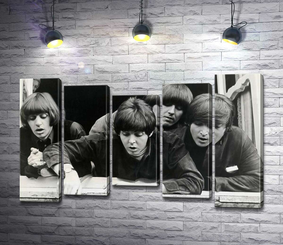 Модульная картина ArtPoster The Beatles смотрят с окна вниз на улицу 130x83 см Модуль №28
Модульная картина ArtPoster The Beatles смотрят с окна вниз на улицу 130x83 см Модуль №28