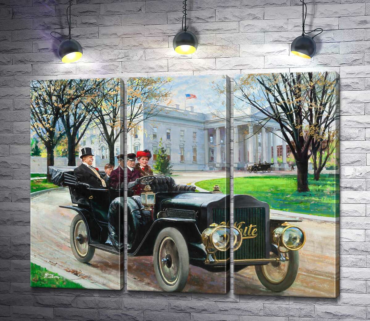 Модульная картина ArtPoster Главный исполнительный директор отправляется на прогулку (The Chief Executive Goes For a Spin) - Гарри Андерсон (Harry Anderson) 102x78 см Модуль №11
Модульная картина ArtPoster Главный исполнительный директор отправляется на прогулку (The Chief Executive Goes For a Spin) - Гарри Андерсон (Harry Anderson) 102x78 см Модуль №11