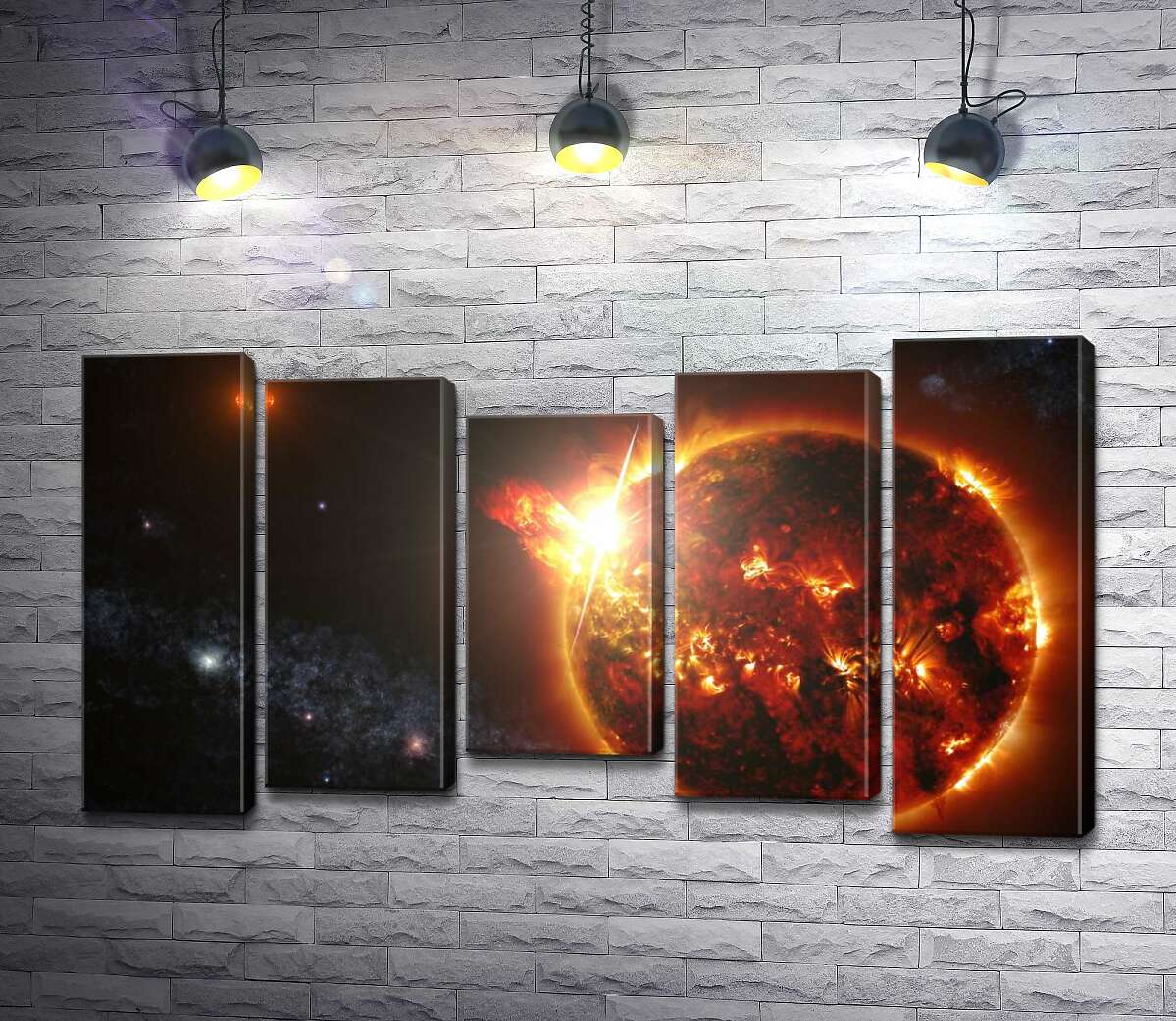 Модульная картина ArtPoster Горячая красота Солнечных вспышек 100x58 см Модуль №28
Модульная картина ArtPoster Горячая красота Солнечных вспышек 100x58 см Модуль №28