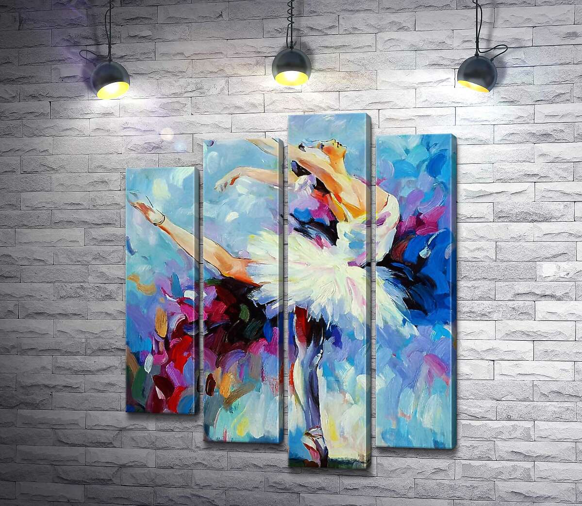 Модульная картина ArtPoster Грационные движения балерины в танце 80x100 см Модуль №21
Модульная картина ArtPoster Грационные движения балерины в танце 80x100 см Модуль №21