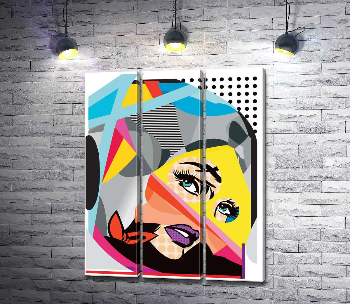 Модульная картина ArtPoster Голубоглазая девушка в изгибах геометрических форм 102x129 см Модуль №11
Модульная картина ArtPoster Голубоглазая девушка в изгибах геометрических форм 102x129 см Модуль №11