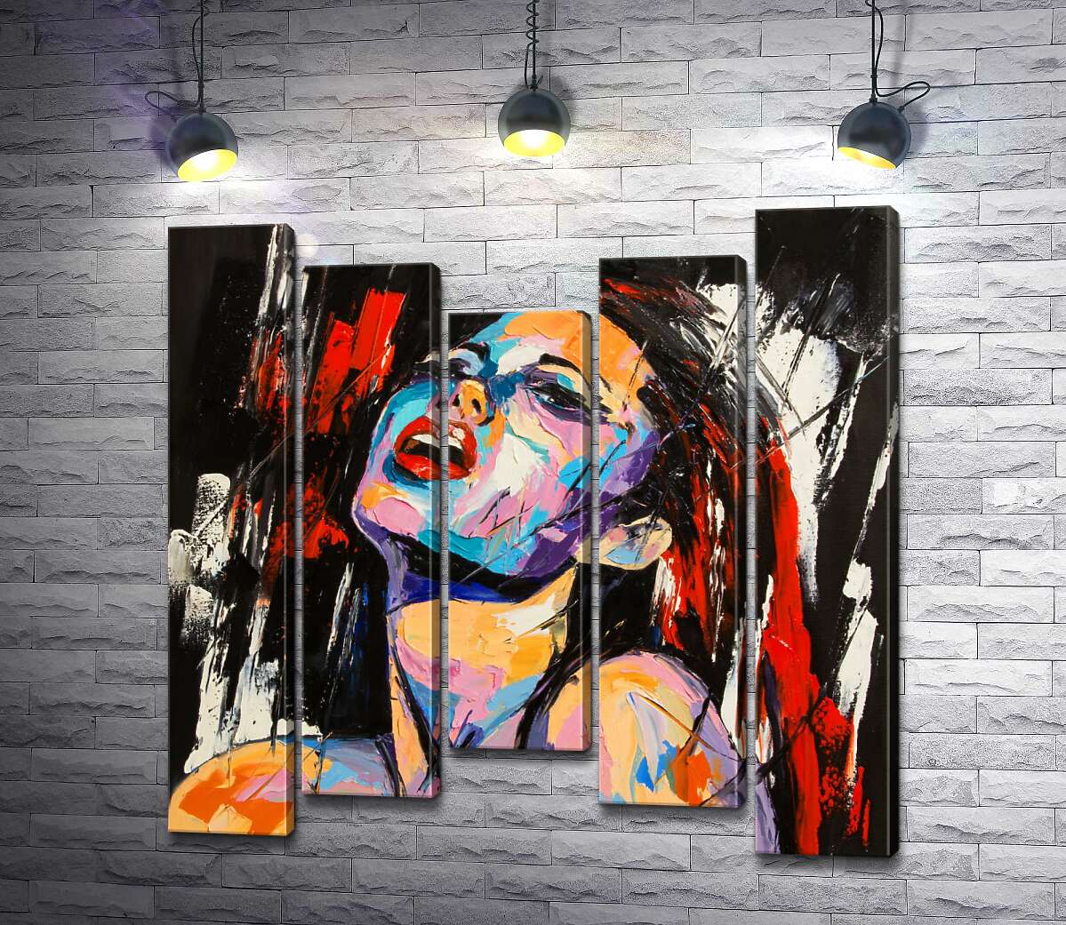 Модульная картина ArtPoster Выражение желания на обольстительном лице девушки 100x100 см Модуль №28
Модульная картина ArtPoster Выражение желания на обольстительном лице девушки 100x100 см Модуль №28