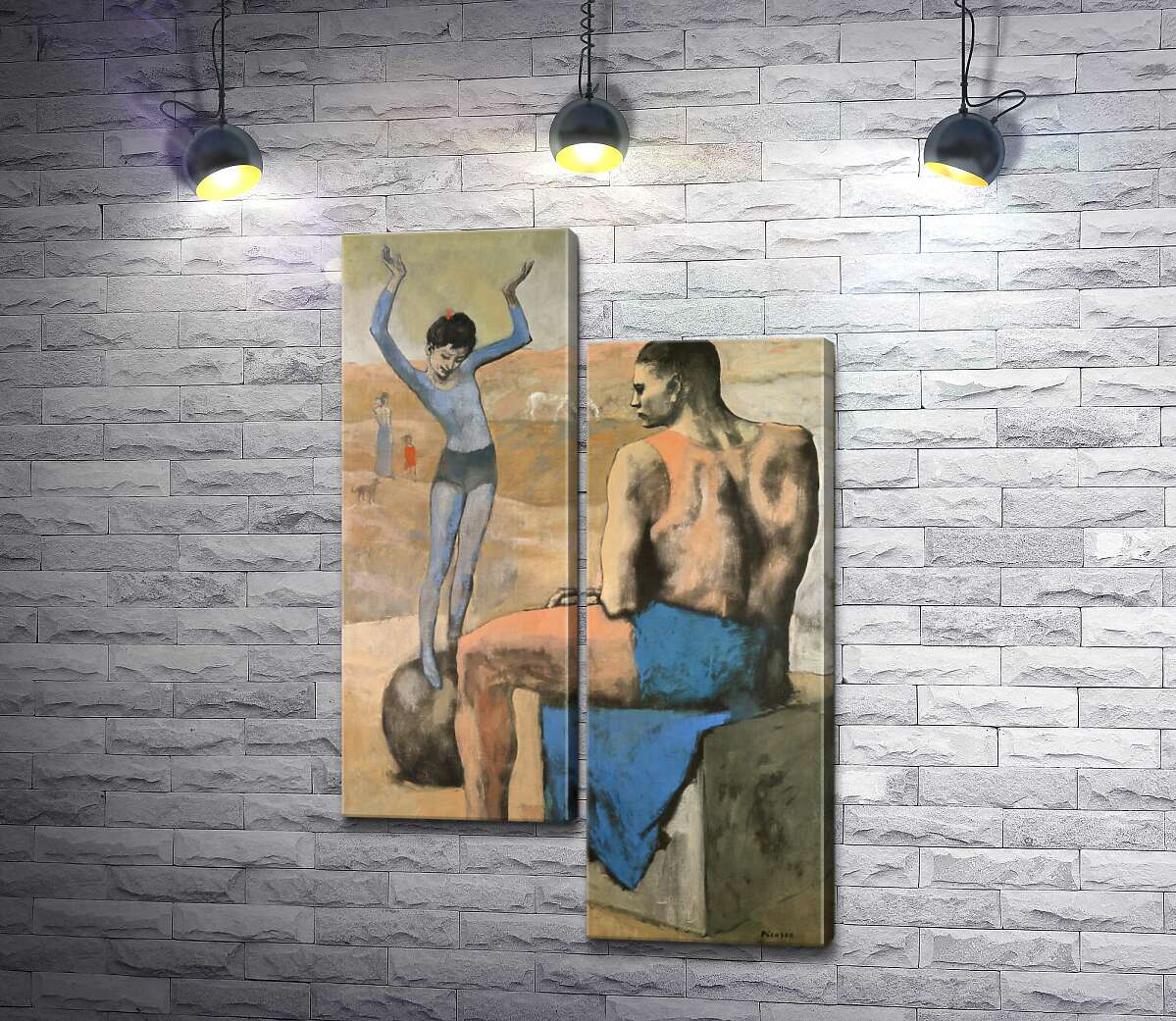 Модульная картина ArtPoster Девочка на шаре (Girl on a Ball) – Пабло Пикассо (Pablo Picasso) 100x159 см Модуль №5
Модульная картина ArtPoster Девочка на шаре (Girl on a Ball) – Пабло Пикассо (Pablo Picasso) 100x159 см Модуль №5