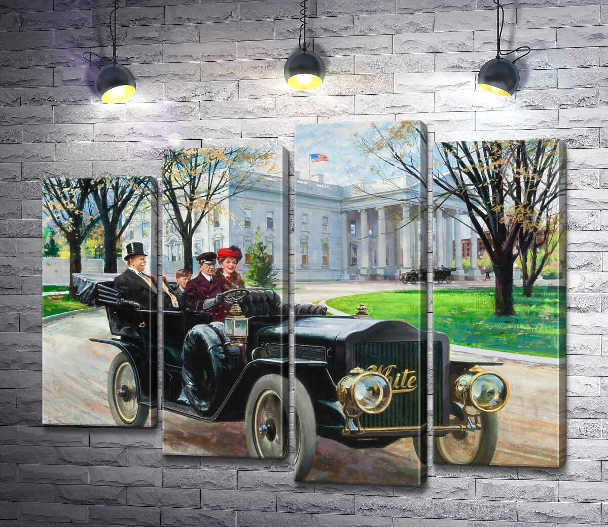 Модульная картина ArtPoster Главный исполнительный директор отправляется на прогулку (The Chief Executive Goes For a Spin) - Гарри Андерсон (Harry Anderson) 132x104 см Модуль №21
Модульная картина ArtPoster Главный исполнительный директор отправляется на прогулку (The Chief Executive Goes For a Spin) - Гарри Андерсон (Harry Anderson) 132x104 см Модуль №21