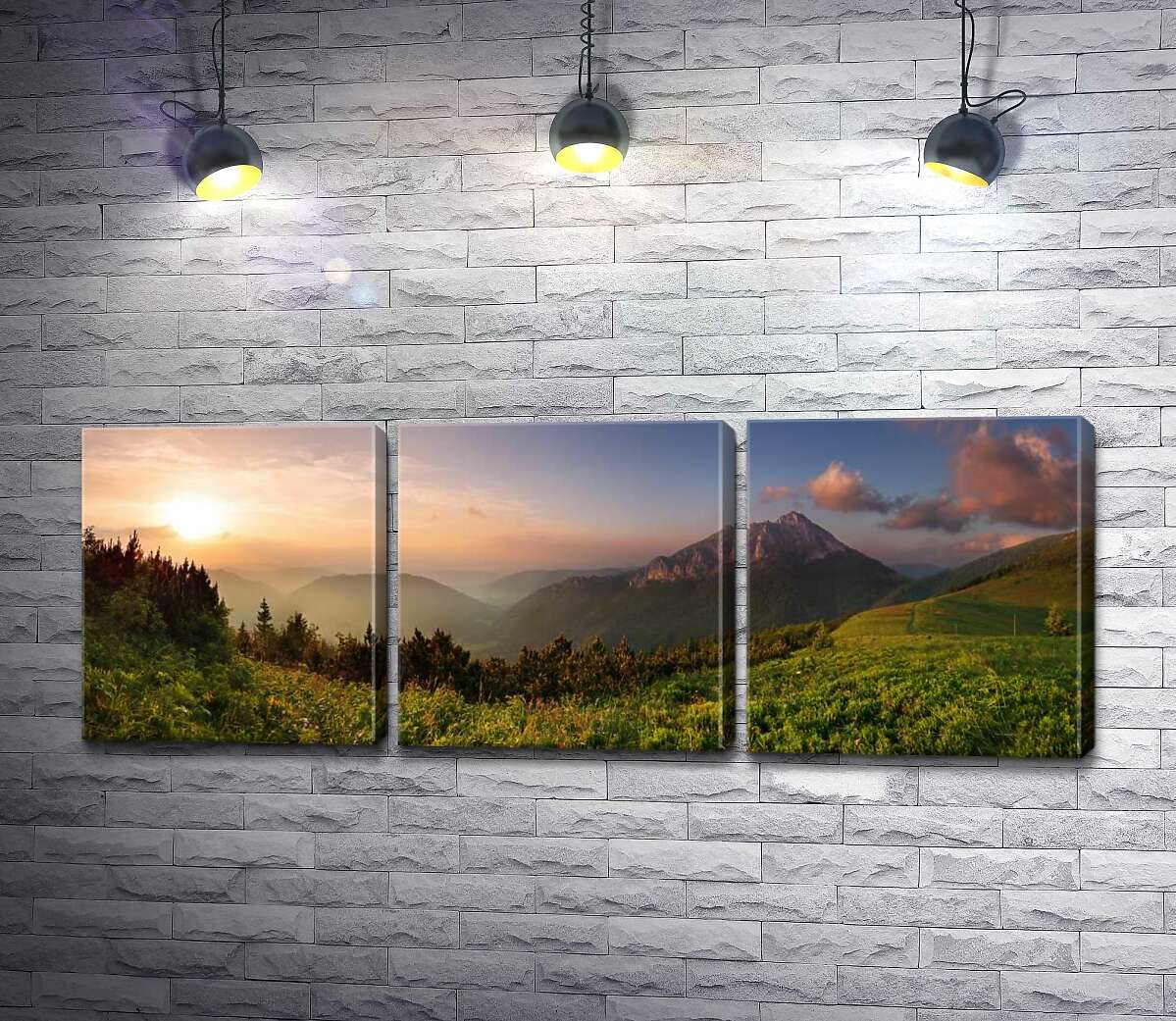 Модульная картина ArtPoster Горная вершина купается в солнечном свете 102x37 см Модуль №11
Модульная картина ArtPoster Горная вершина купается в солнечном свете 102x37 см Модуль №11