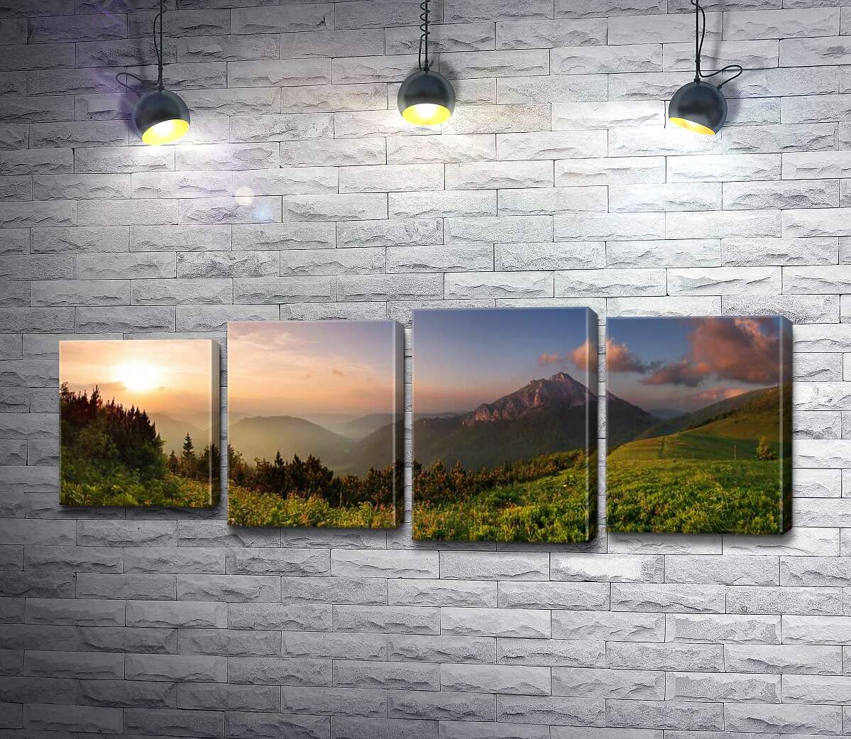 Модульная картина ArtPoster Горная вершина купается в солнечном свете 100x38 см Модуль №21
Модульная картина ArtPoster Горная вершина купается в солнечном свете 100x38 см Модуль №21