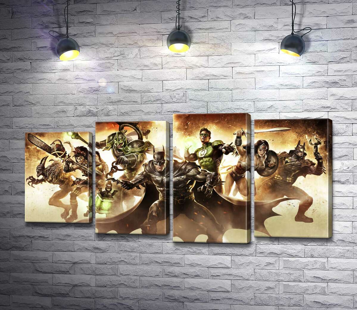 Модульная картина ArtPoster Герои комиксов DC вступают в бой 80x40 см Модуль №21
Модульная картина ArtPoster Герои комиксов DC вступают в бой 80x40 см Модуль №21