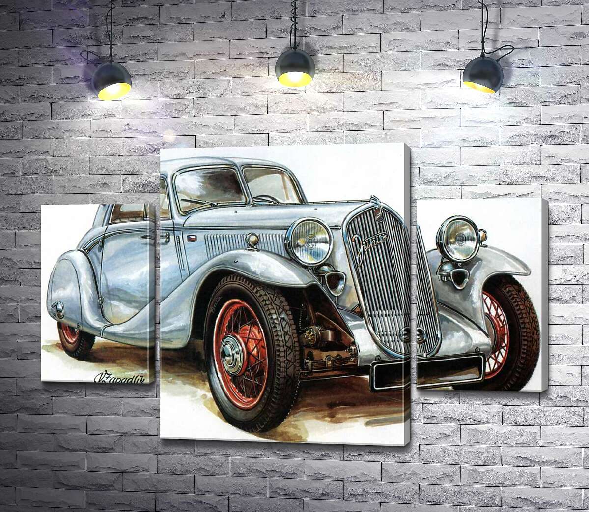 Модульная картина ArtPoster Звезда 30-х годов автомобиль Walter Junior SS 100x68 см Модуль №7
Модульная картина ArtPoster Звезда 30-х годов автомобиль Walter Junior SS 100x68 см Модуль №7