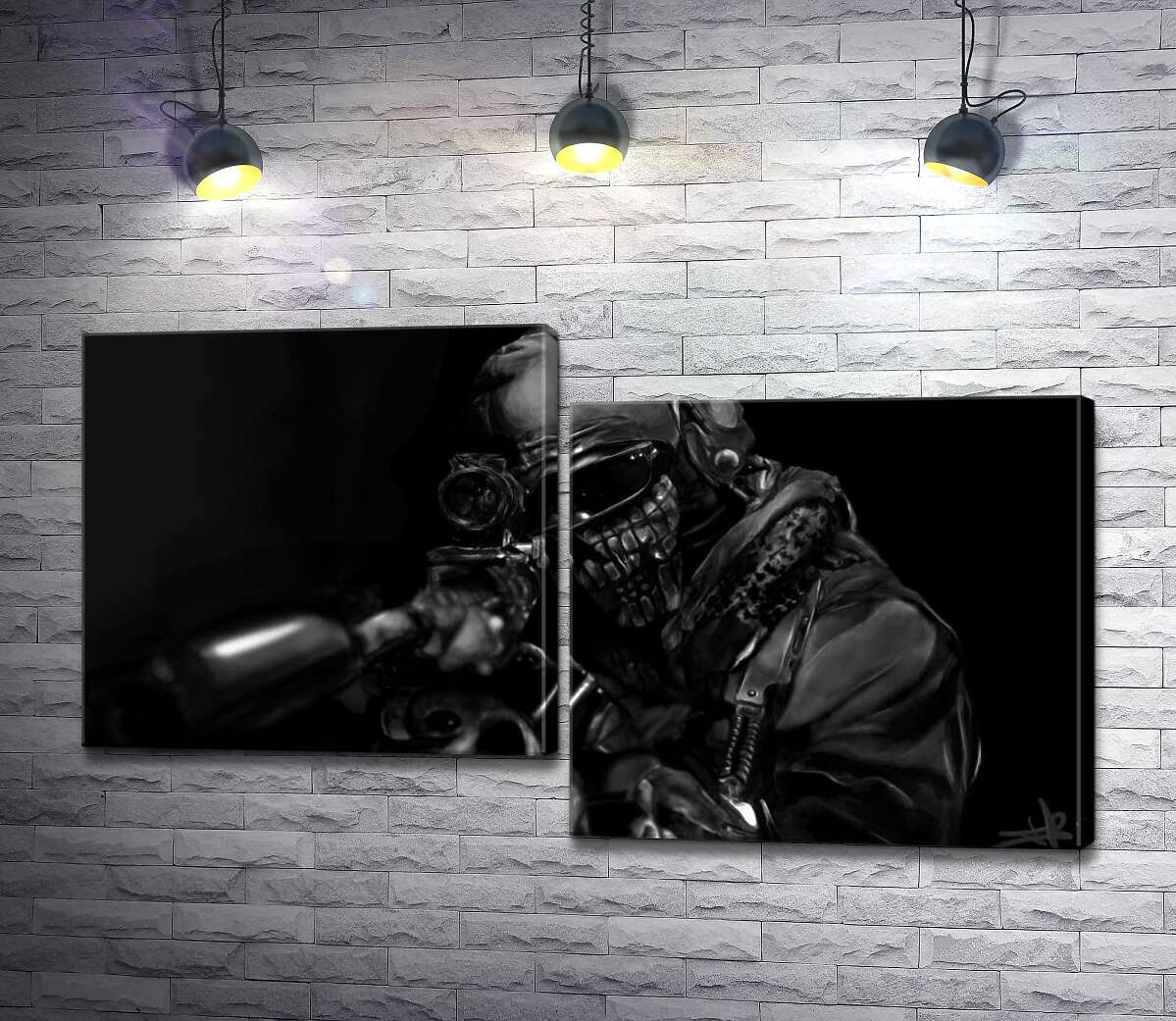 Модульная картина ArtPoster Замаскированный снайпер прицеливается для выстрела 130x74 см Модуль №5
Модульная картина ArtPoster Замаскированный снайпер прицеливается для выстрела 130x74 см Модуль №5