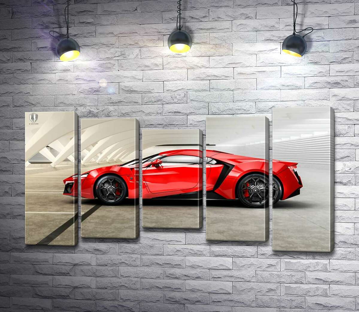 Модульная картина ArtPoster Идеальные изгибы линий в эксклюзивном автомобиле Lykan HyperSport 100x55 см Модуль №28
Модульная картина ArtPoster Идеальные изгибы линий в эксклюзивном автомобиле Lykan HyperSport 100x55 см Модуль №28