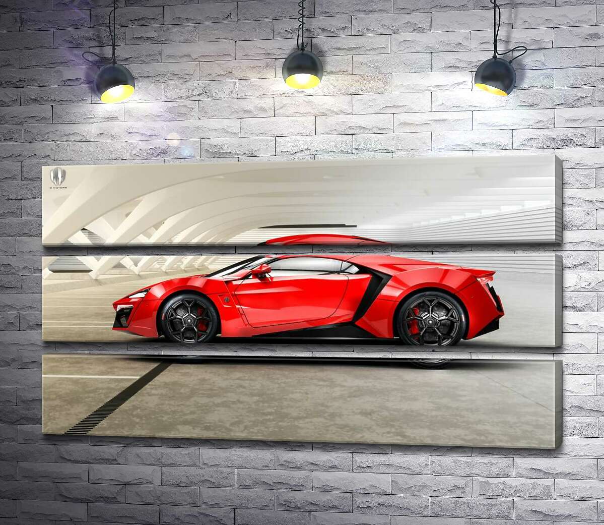Модульная картина ArtPoster Идеальные изгибы линий в эксклюзивном автомобиле Lykan HyperSport 130x69 см Модуль №13
Модульная картина ArtPoster Идеальные изгибы линий в эксклюзивном автомобиле Lykan HyperSport 130x69 см Модуль №13