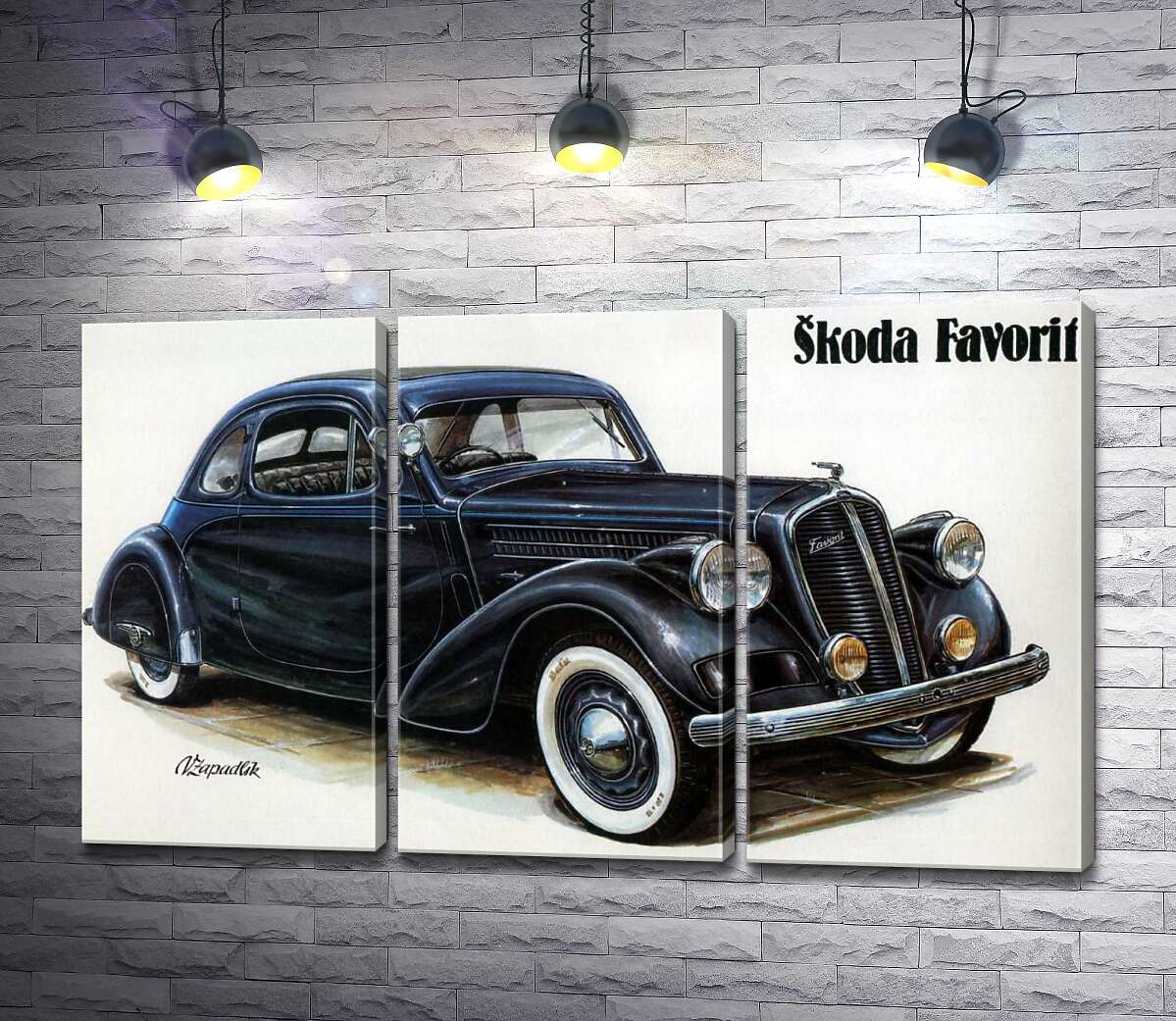 Модульная картина ArtPoster Компактный автомобиль Skoda Favorit 60x37 см Модуль №11
Модульная картина ArtPoster Компактный автомобиль Skoda Favorit 60x37 см Модуль №11