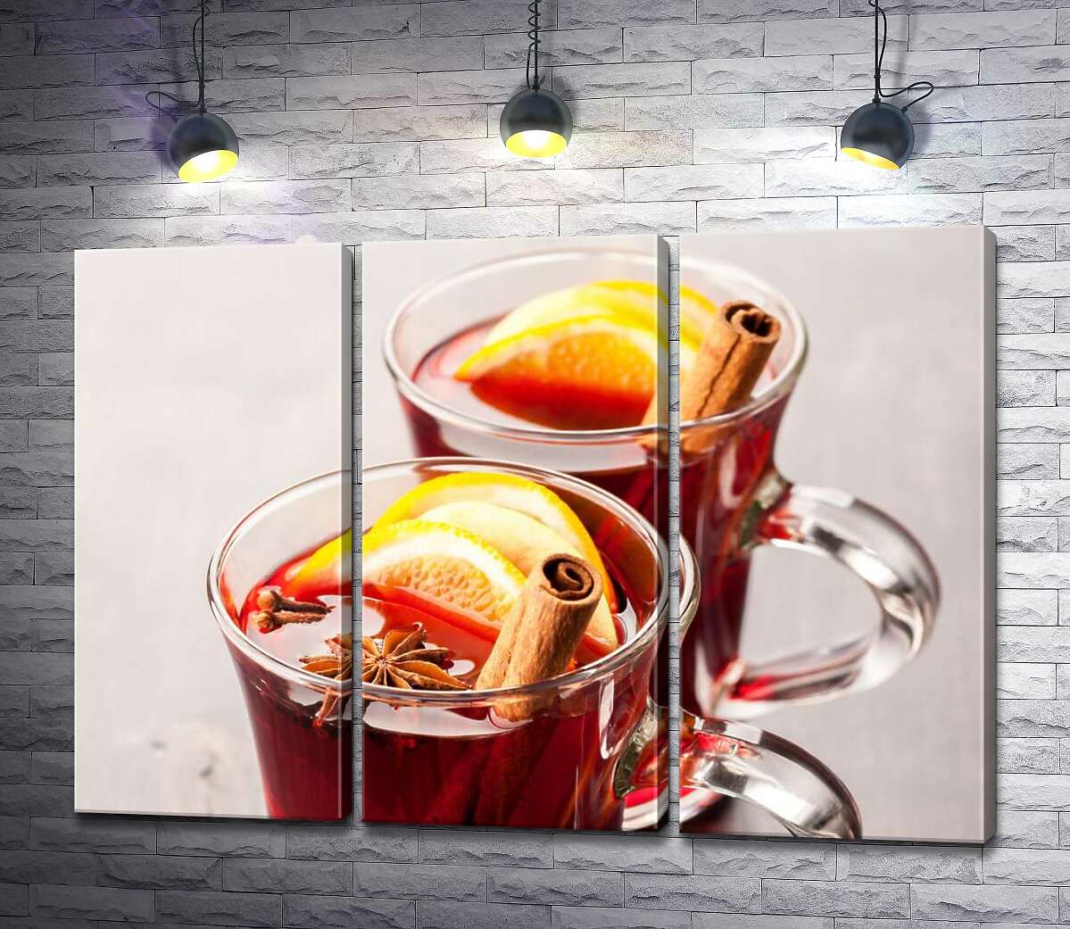 Модульная картина ArtPoster Идиллия вкуса: душистый глинтвейн с цитрусами, палочкой корицы и бадьяном 132x94 см Модуль №11
Модульная картина ArtPoster Идиллия вкуса: душистый глинтвейн с цитрусами, палочкой корицы и бадьяном 132x94 см Модуль №11